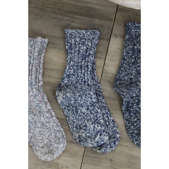 VINTAGE Womens Size 7-9 Heavy Knit Socks Bundle Lot - Picture 5 of 7